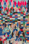 Vintage Moroccan Boucherouite Rug 220x105cm - (03)