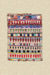 Vintage Moroccan Pastel Boucherouite Rug 135x195cm - (33)