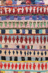 Vintage Moroccan Pastel Boucherouite Rug 135x195cm - (33)