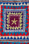 Vintage Moroccan Geometric Boucherouite Rug 145x270cm- (39)