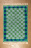 Ex Sample/Seconds Blue & Green Check Tufted Medium Rug