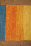 Ex Sample/Seconds Bright Block Stripe Recycled Runner Rug