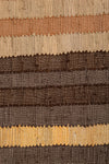 Ex Sample/Seconds Brown Tones Striped Runner Rug