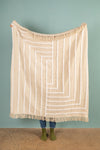 Ex Sample/Seconds Ercu with Tufted Design Cotton Throw