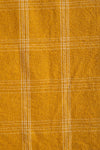 Ex Sample/Seconds Yellow Check Cotton Throw