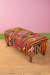 Ex Sample/Seconds Kilim Style Ottoman