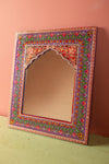 Ex Sample/Seconds Purple Mehindi Arch Mirror