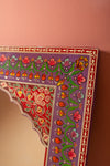Ex Sample/Seconds Purple Mehindi Arch Mirror