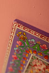 Ex Sample/Seconds Purple Mehindi Arch Mirror