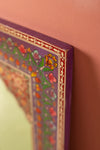Ex Sample/Seconds Purple Mehindi Arch Mirror