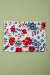 Ex Sample/Seconds White Floral Velvet Cushion Cover