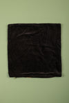 Ex Sample/Seconds Black Flower & Foliage Velvet Cushion Cover