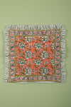Ex Sample/Seconds Pink & Dark Green Block Print Cushion Cover
