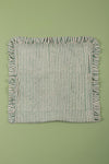 Ex Sample/Seconds Pink & Dark Green Block Print Cushion Cover