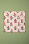 Ex Sample/Seconds Carnation & Clementine Block Print Cushion Cover
