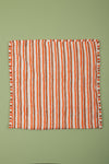Ex Sample/Seconds Carnation & Clementine Block Print Cushion Cover