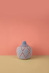 Ex Sample/Seconds Blue & Pink Fabric Pot