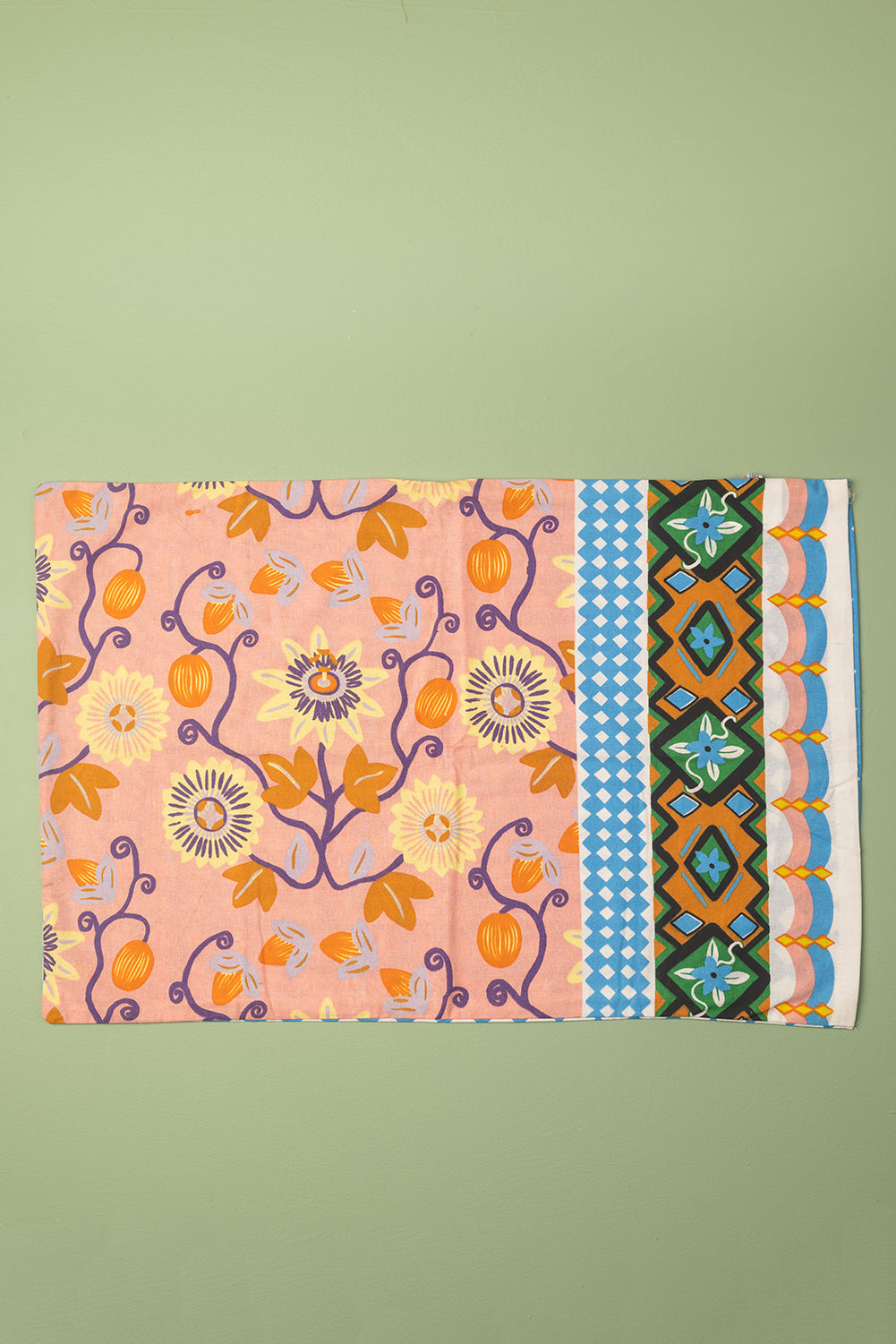 Ex Sample/Seconds Pink Passion Flower Cotton Pillowcase Set