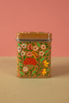 Ex Sample/Seconds Brown Kashmiri Storage Tin