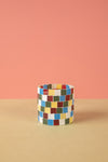 Ex Sample/Seconds Multicoloured Mosaic Glass Votive