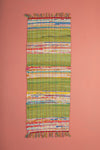 Seconds Green & Rainbow Chindi Table Runner