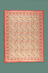 Ex Sample/Seconds Coral Haze Floral Quilt