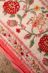Ex Sample/Seconds Coral Haze Floral Quilt