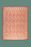 Ex Sample/Seconds Coral Haze Floral Quilt