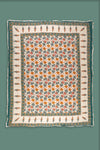 Ex Sample/Seconds Delft Ether Floral Quilt