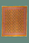 Ex Sample/Seconds Apricot & Lavender Floral Quilt  - 01