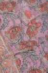 Ex Sample/Seconds Apricot & Lavender Floral Quilt  - 01