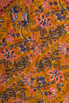Ex Sample/Seconds Apricot & Lavender Floral Quilt  - 01