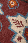 Ex Sample/Seconds Feuilles Red and Orange Kilim Cushion Cover