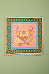 Ex Sample/Seconds Pink Passion Flower 100% Recycled Cotton Cushion Cover - 01