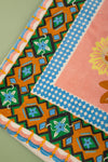Ex Sample/Seconds Pink Passion Flower 100% Recycled Cotton Cushion Cover - 01