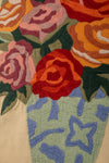 Ex Sample/Seconds Flower Vase Embroidered Cushion Cover