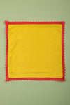 Ex Sample/Seconds Poppies & Cornflowers Embroidered Cushion Cover