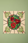 Ex Sample/Seconds Romeo Roses Stained Glass Cushion Cover