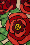 Ex Sample/Seconds Juliet Roses Stained Glass Cushion Cover