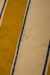 Ex Sample/Seconds Mustard Stripe Block Print Cushion Cover - 02