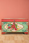 Ex Sample/Seconds Rose Bouquet Hand Painted Trunk