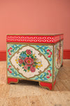 Ex Sample/Seconds Rose Bouquet Hand Painted Trunk
