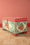 Ex Sample/Seconds Rose Bouquet Hand Painted Trunk