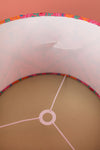 Ex Sample/Seconds Pink & Orange Embroidered Lampshade