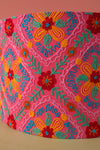 Ex Sample/Seconds Pink & Orange Embroidered Lampshade