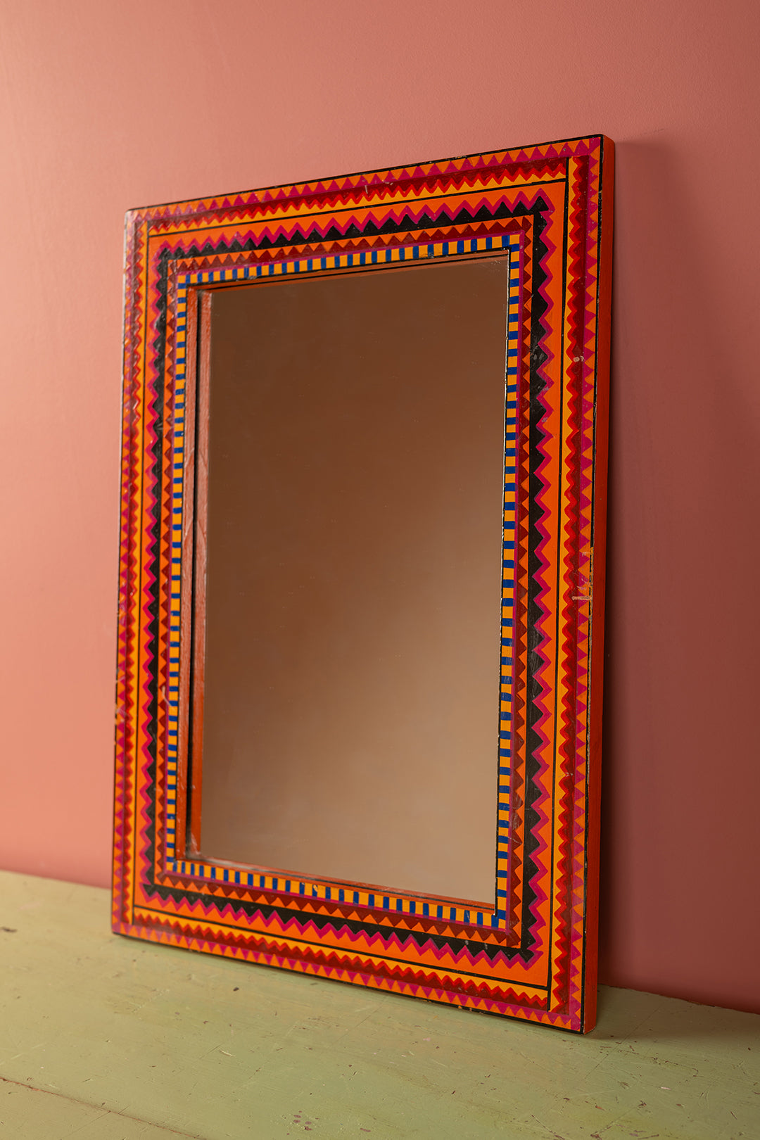 Ex Sample/Seconds Ziggy Hand Painted Mirror - 02