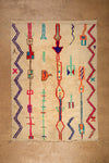 Ex Sample/Seconds Vintage Moroccan Azilal Tufted Wool Rug