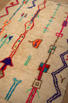 Ex Sample/Seconds Vintage Moroccan Azilal Tufted Wool Rug