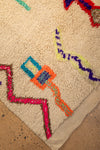 Ex Sample/Seconds Vintage Moroccan Azilal Tufted Wool Rug