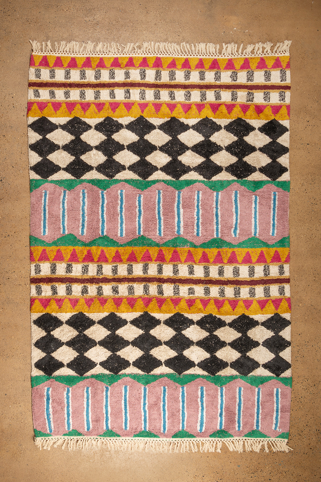 Ex Sample/Seconds Palazzo Geometric 100% Recycled Extra Large Rug